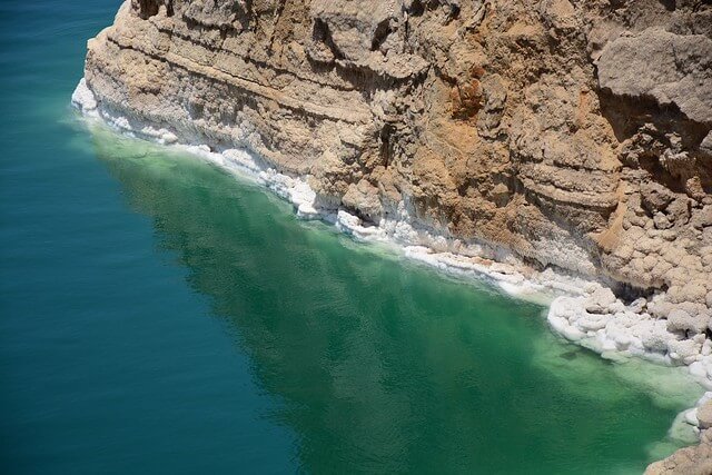 Dead Sea salt waters