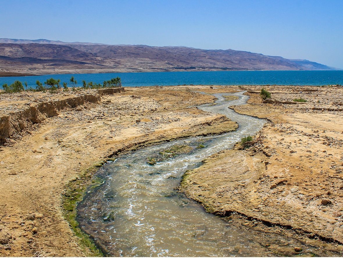 River that feeds the Dead Sea